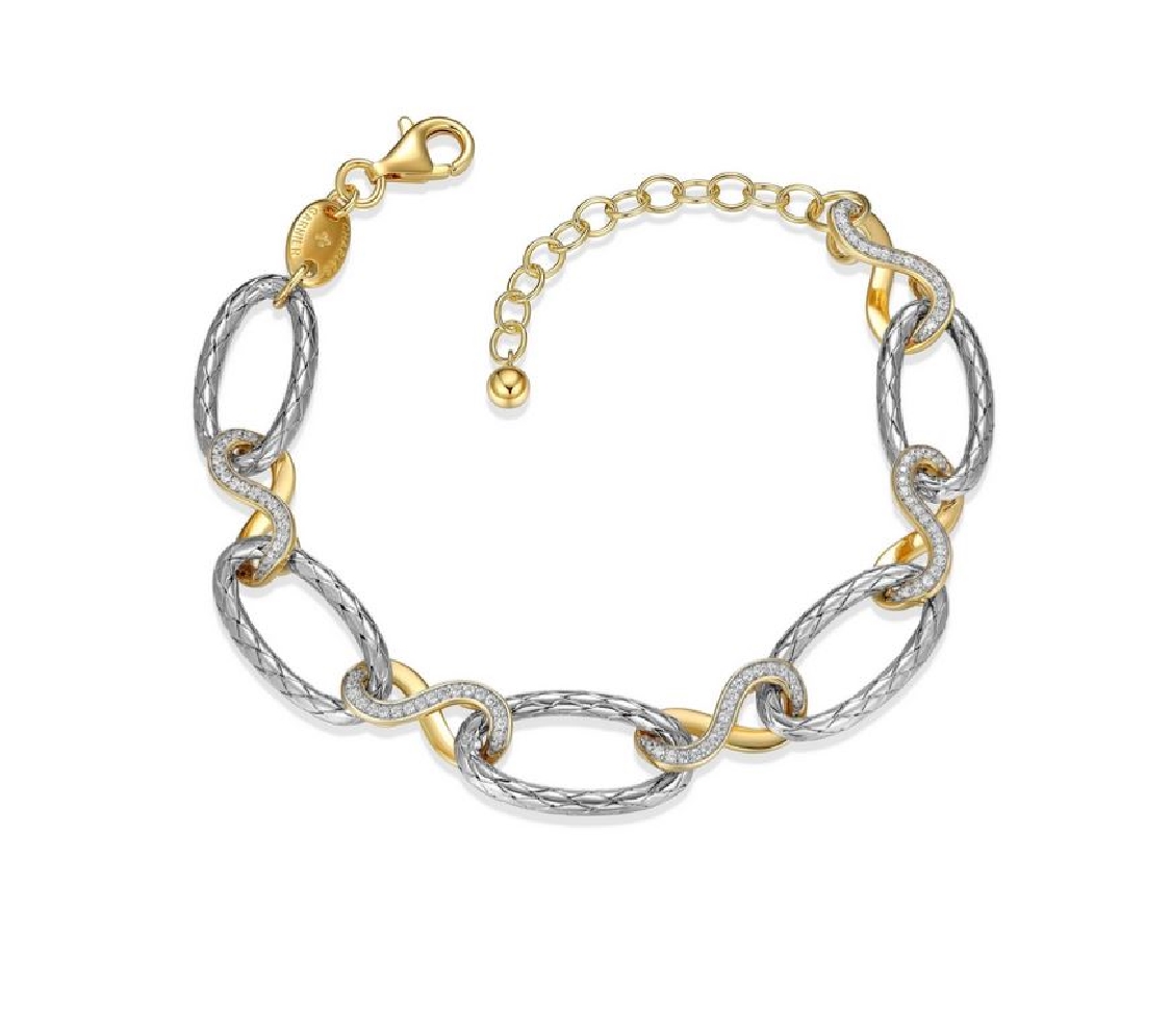 Charles Garnier 
  New Mesh   Oval Link Bracel...