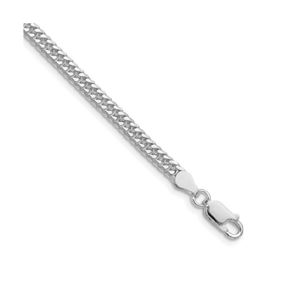 Sterling Silver
Double Diamond Cut Curb Chain...