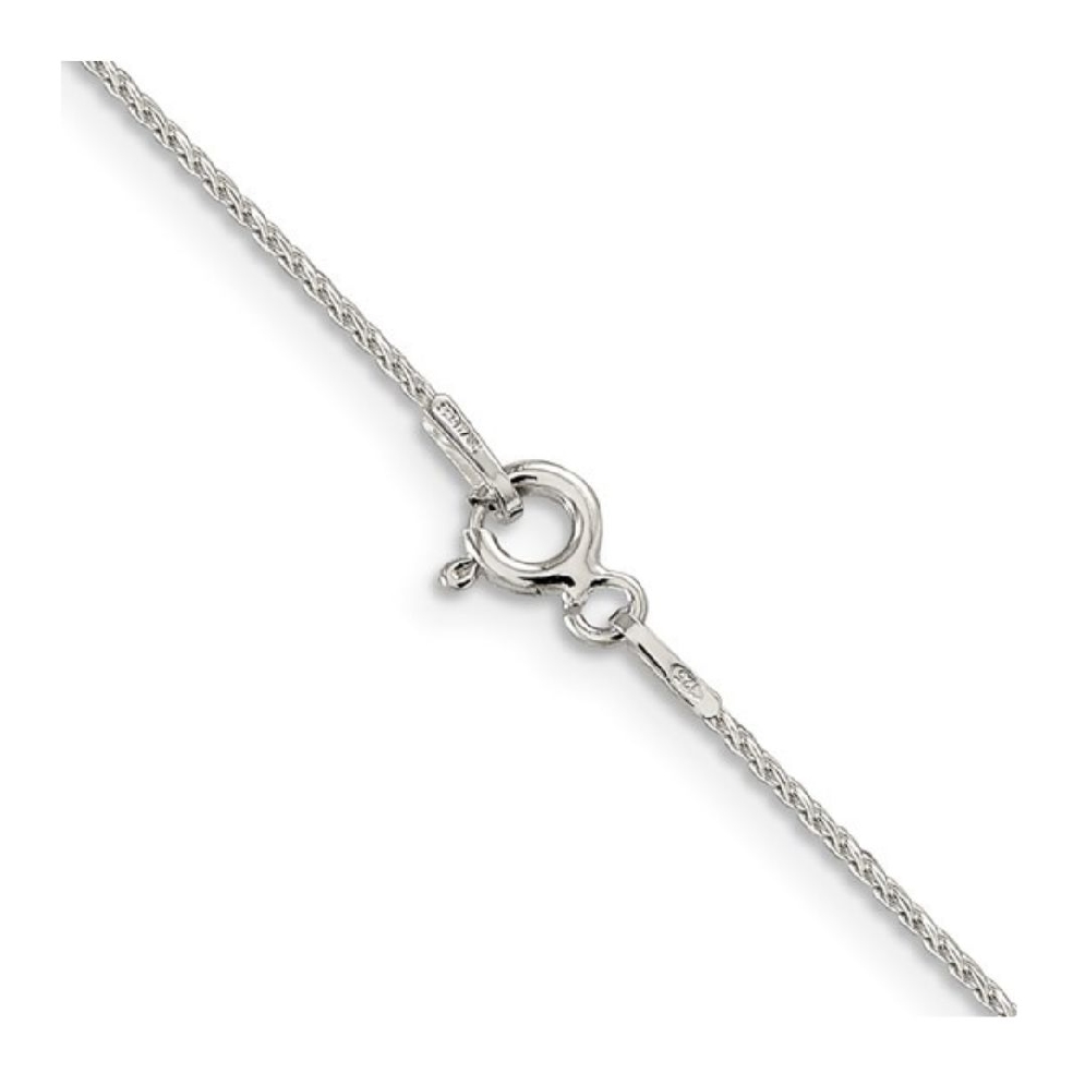 Sterling Silver
Diamond Cut Round Spiga Chain...
