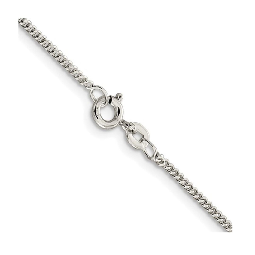 Sterling Silver
Curb Chain
Rhodium Plated
1....