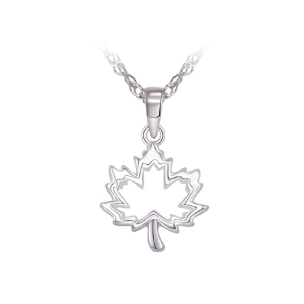 Legend Sterling Silver
Maple Leaf Pendant  