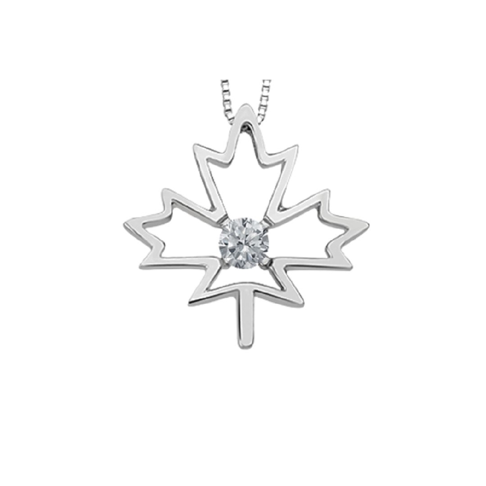 I Am Canadian
Silver Maple Leaf Pendant
MLR98...