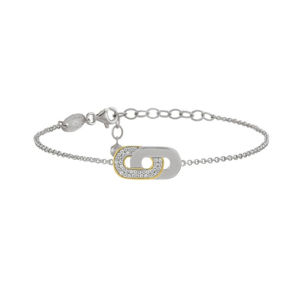 Charles Garnier&trade;
  Fancy Link   Bracelet
Rh...