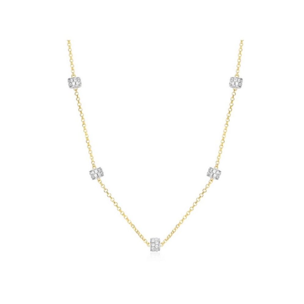 Charles Garnier&trade;
  Flurish   Necklace
Rhodi...