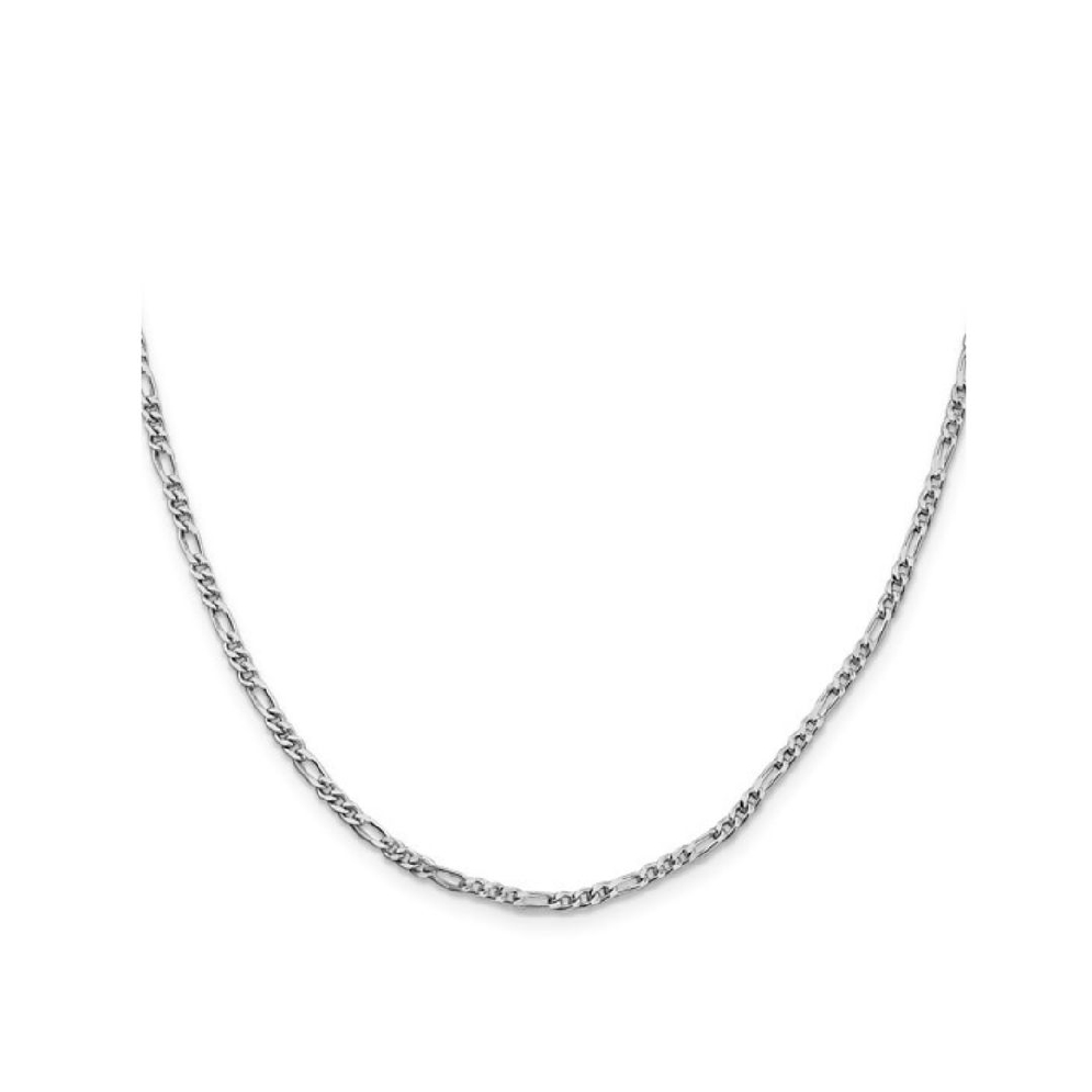Sterling Silver
Figaro Chain
2.85mm
Rhodium ...