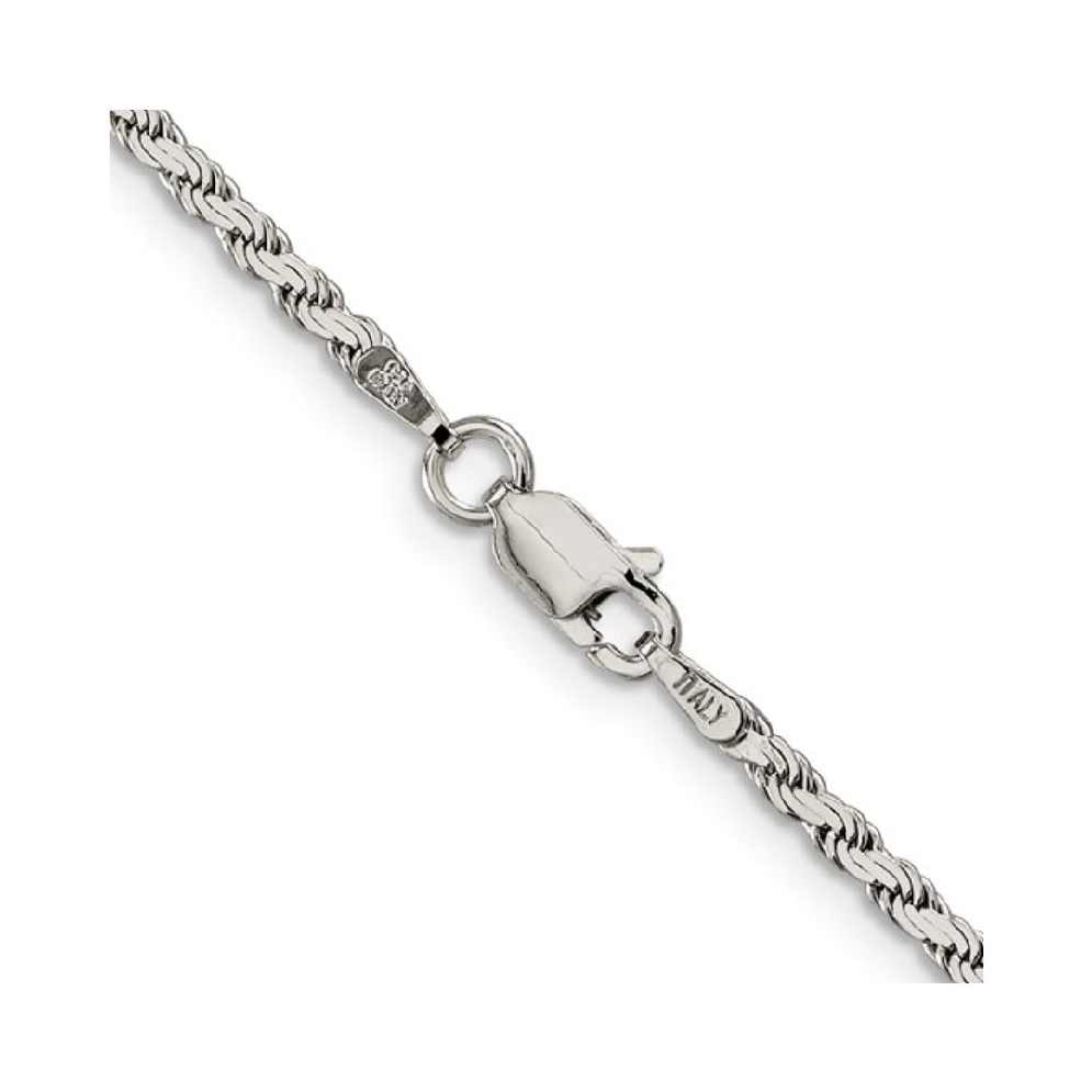 Sterling Silver
Flat Rope Chain
Anti-tarnish ...