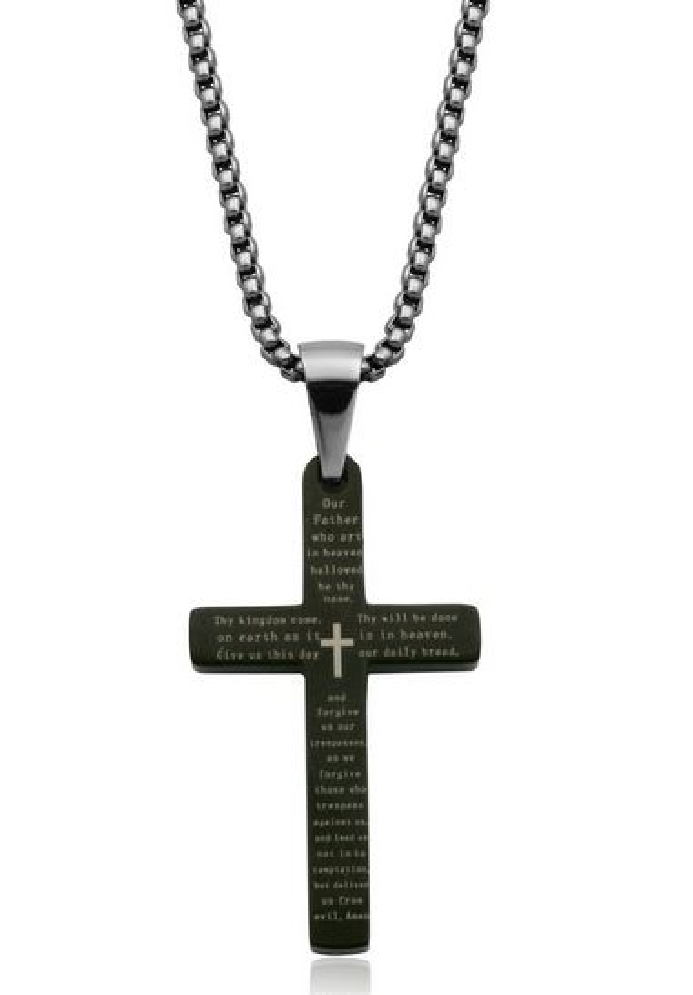 STEELX
IP Black Cross w/ English and French Pr...