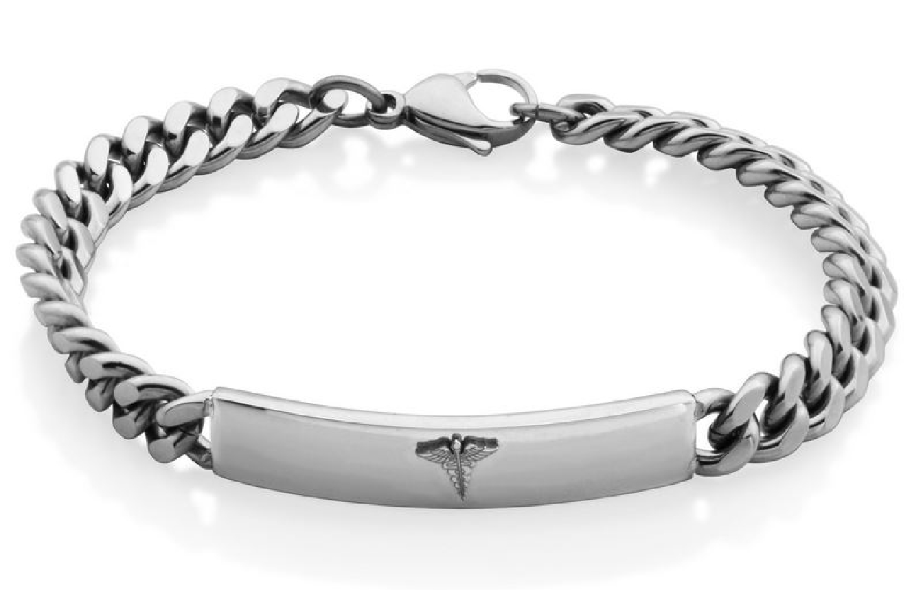 STEELX  
Medic Alert Bracelet
8.5    
