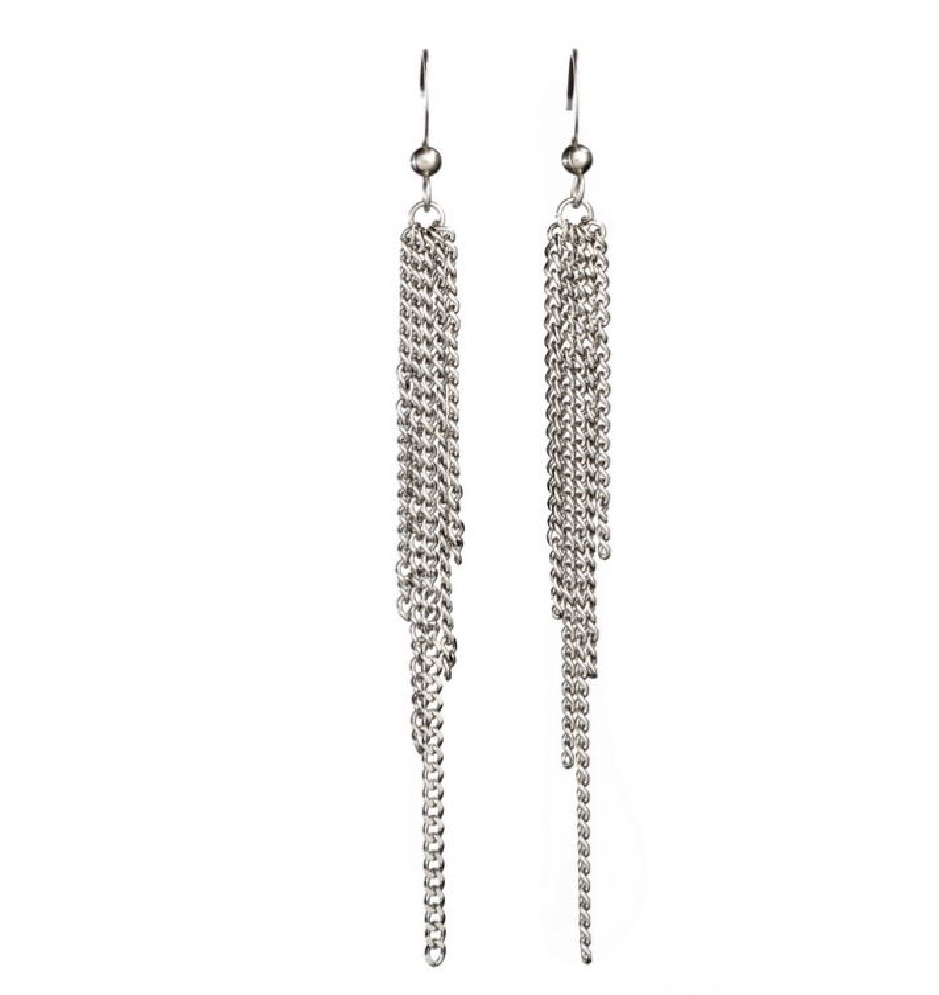 Steelex Drop Long Chain Earring  