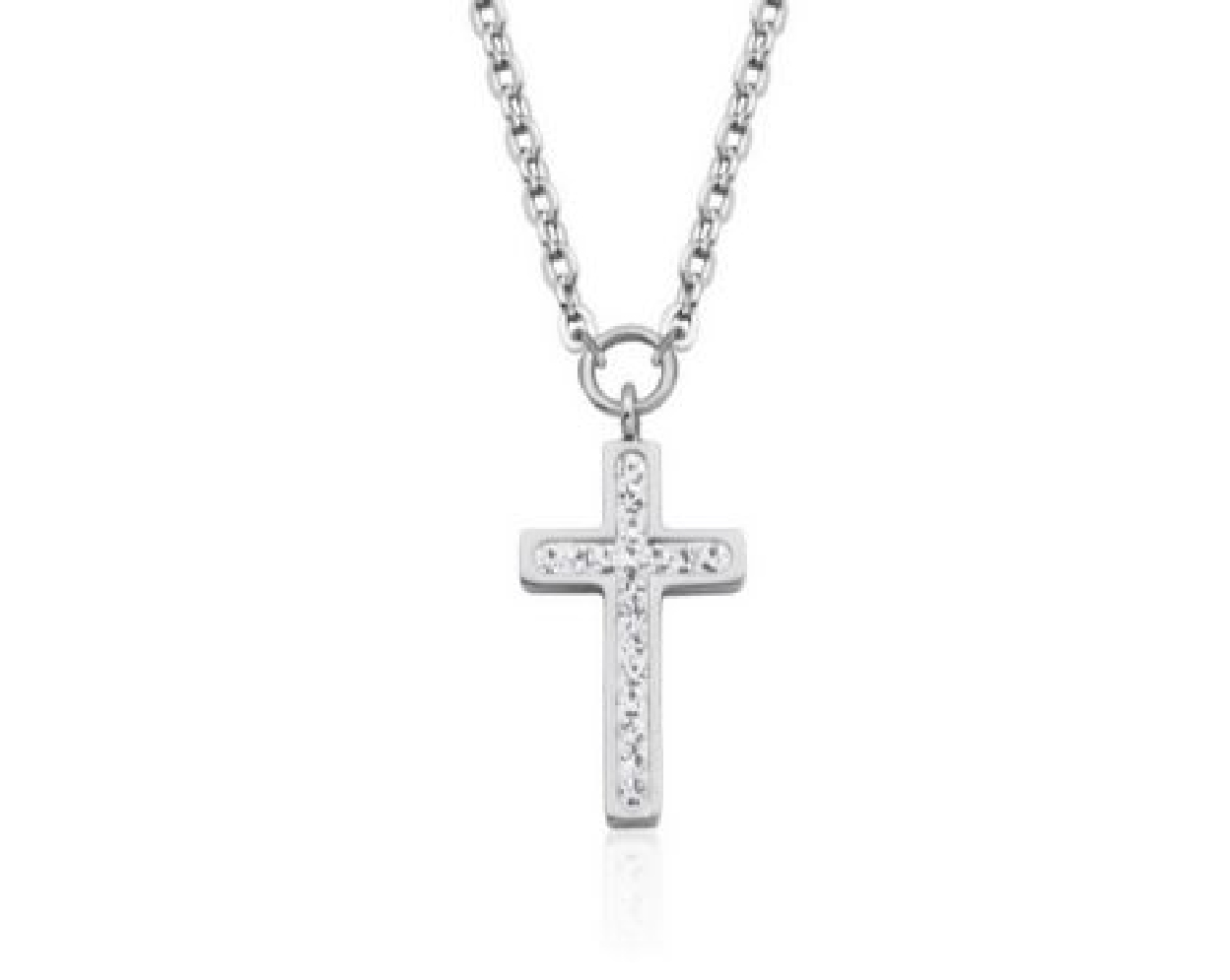 STEELX
Cross Necklace w/ Preciosa Crystal
15 ...