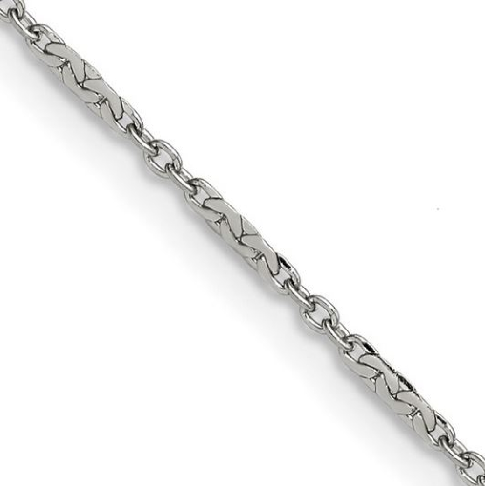 Stainless Steel 
Polished Fancy Link Chain
1....