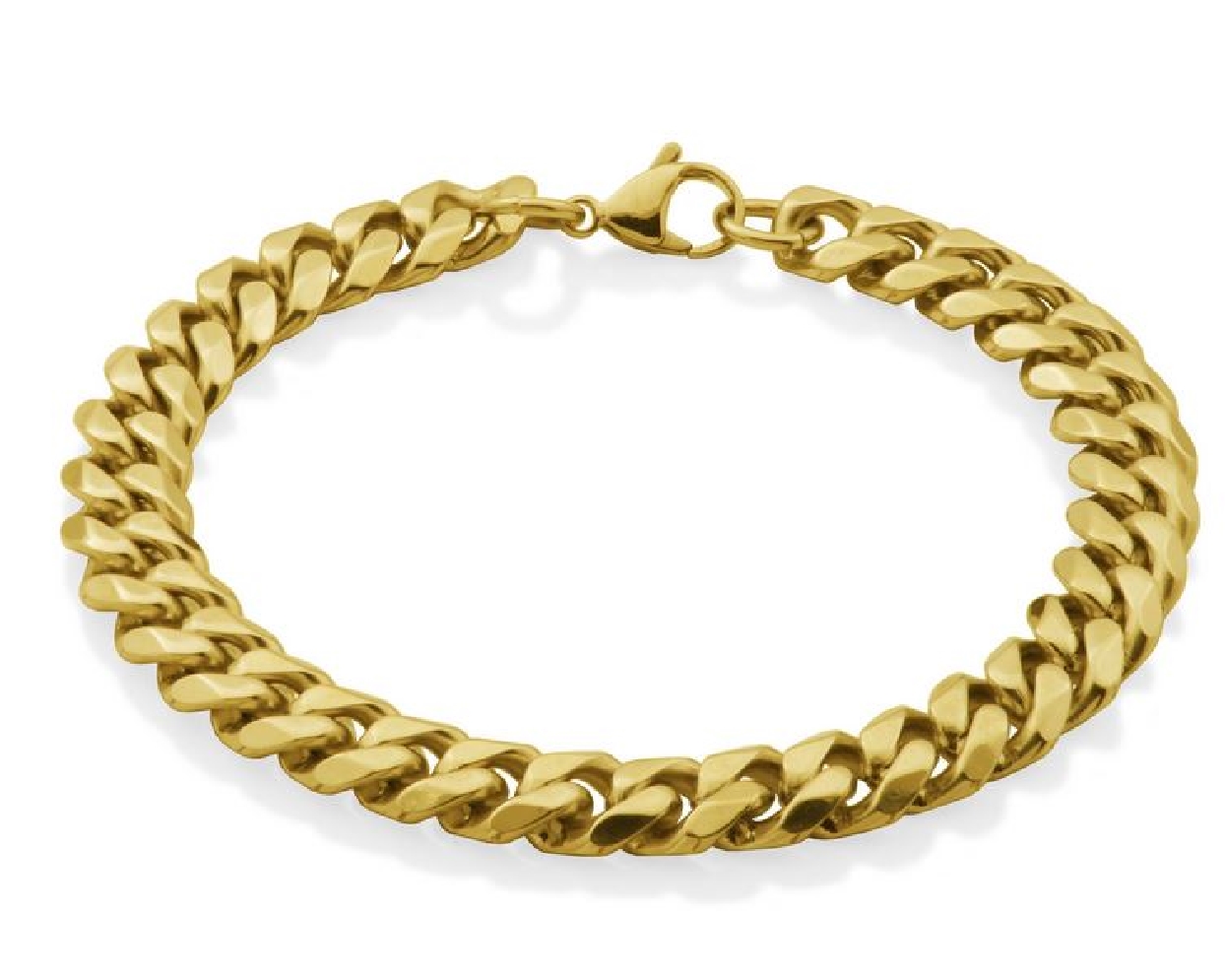 STEELX
Curb Chain /Gold IP
Bracelet
10mm
9 ...