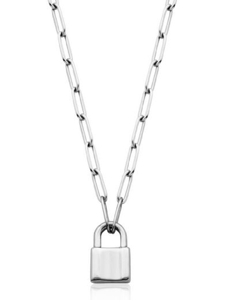 STEELX
Lock Pendant 12mm
Link Chain
18    