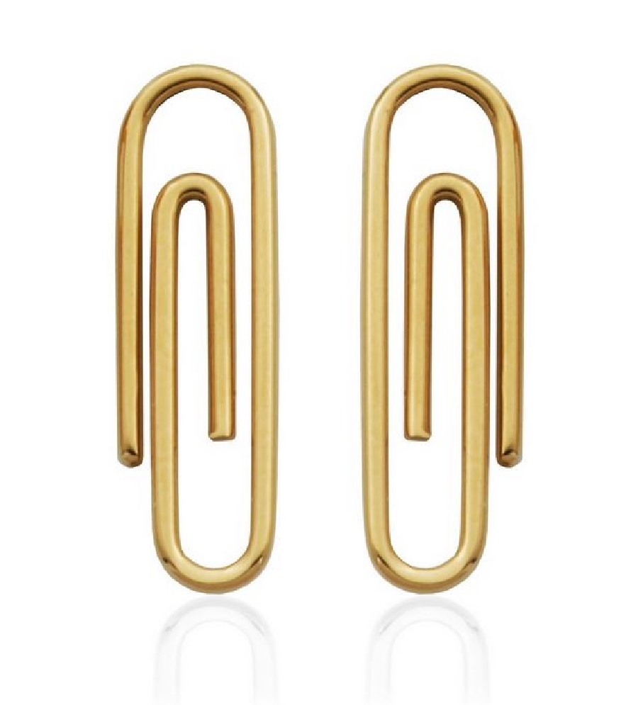 STEELX
Paper Clip Earrings
IP Gold  