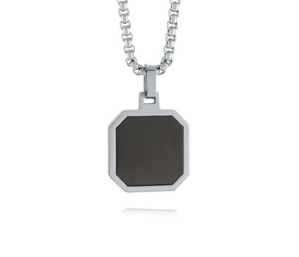 ITALGEM STEEL
Steel Necklace
Octogon Square w...