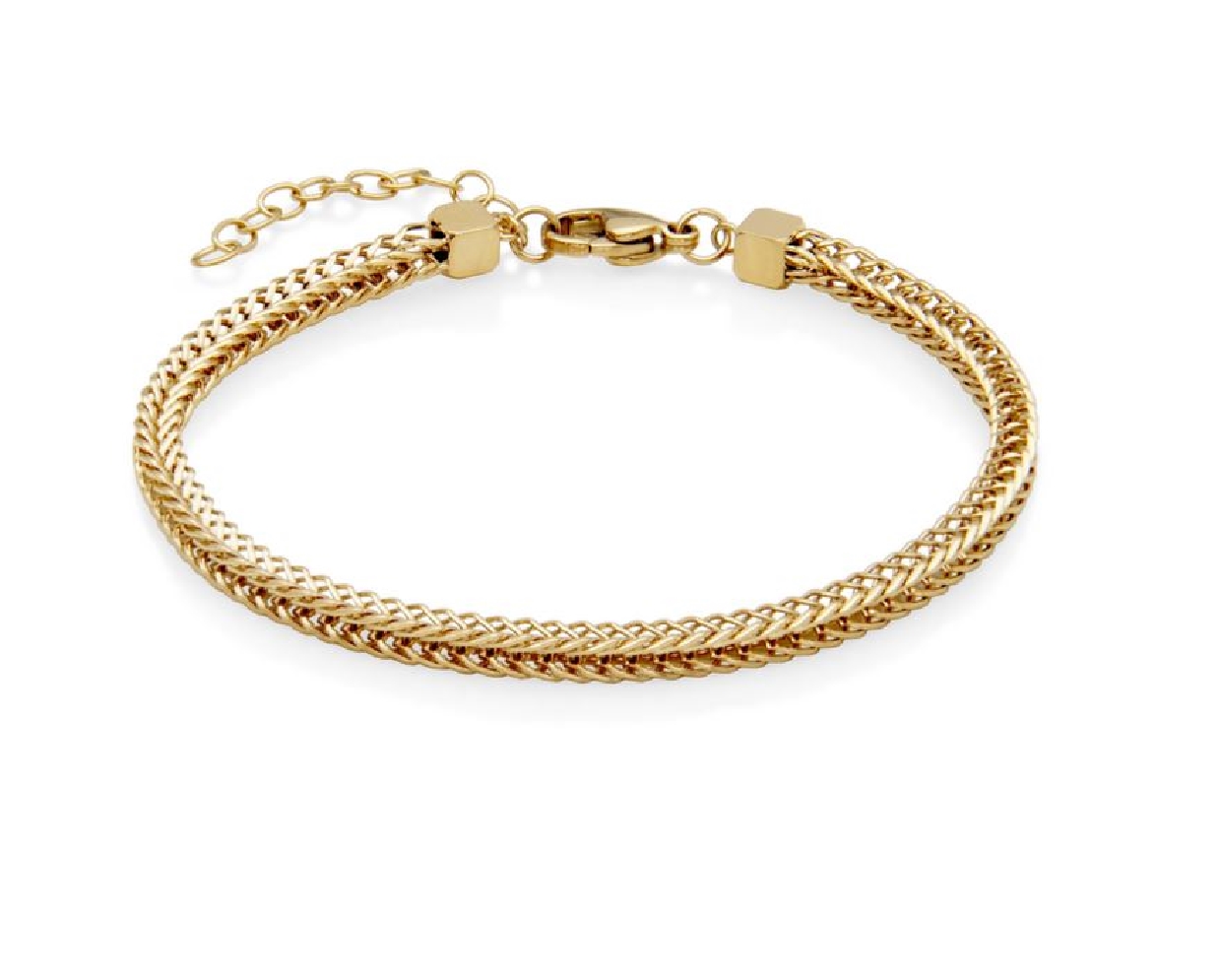 STEELX
Square Chain Bracelet
Gold IP
4mm
6....