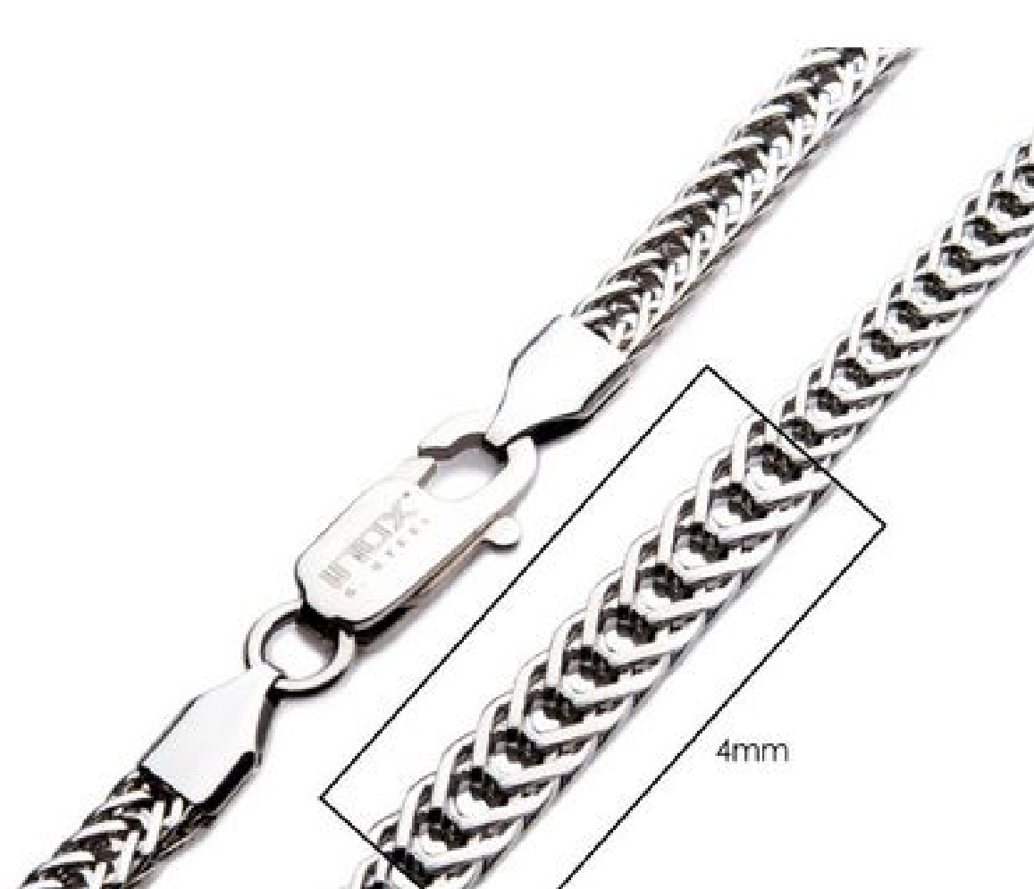 INOX™ Steel
Foxtail Chain
4mm 
26    