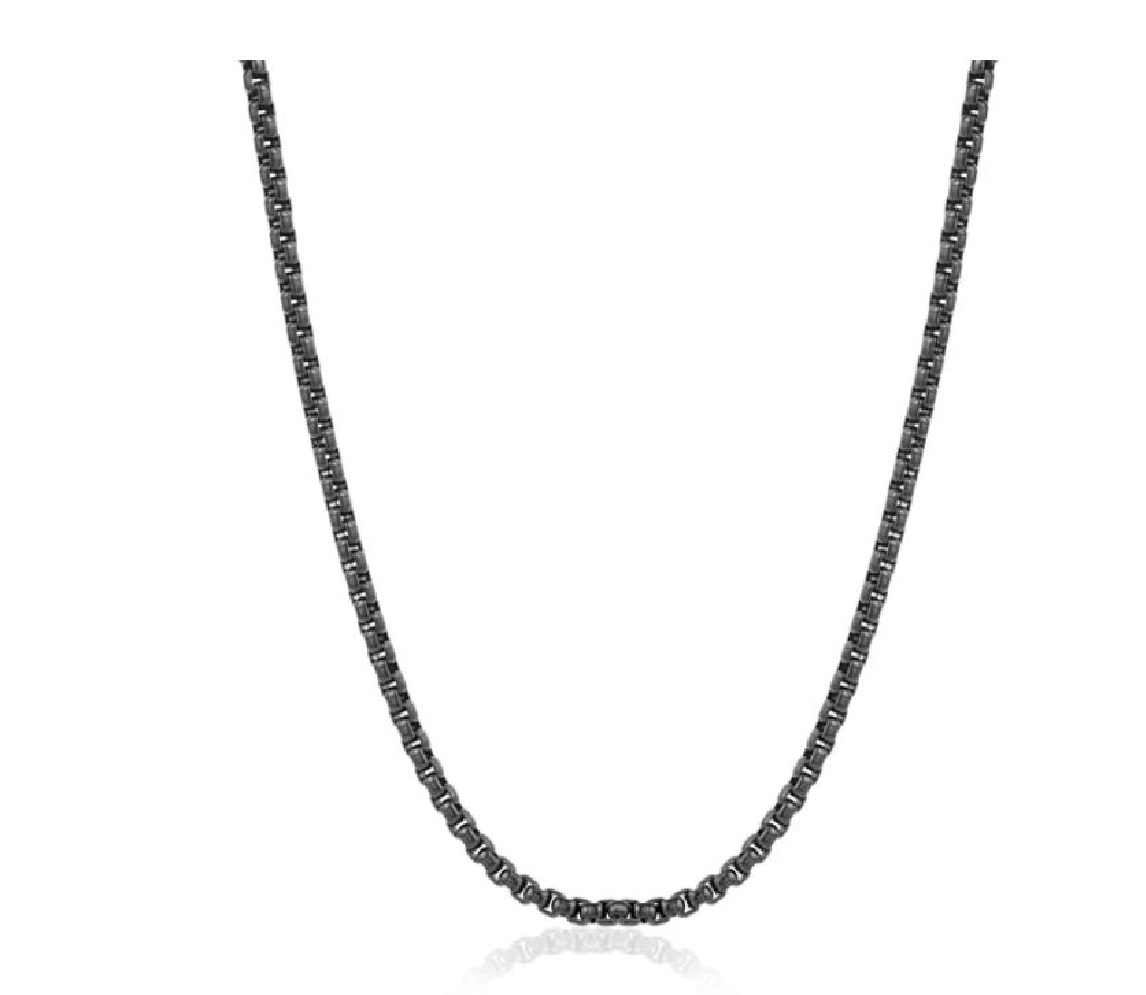 ITALGEM STEEL
Black-IP Pave Steel Chain
Round...