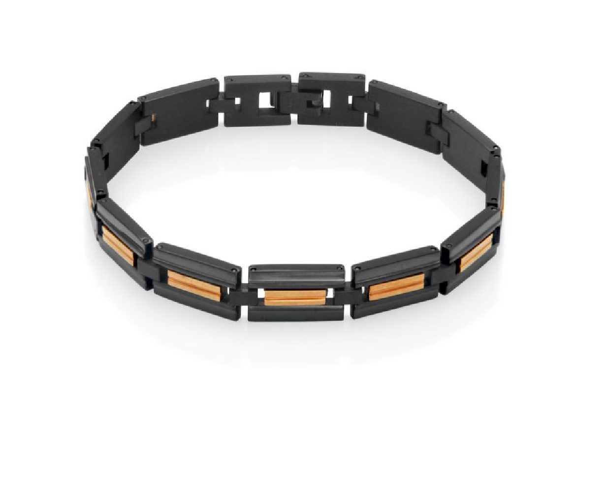 STEELX
Two Tone Steel Bracelet
Black IP/Rose ...