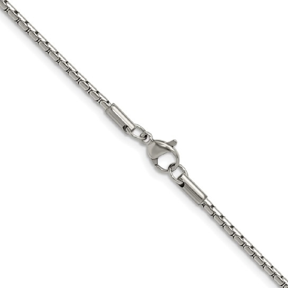 Chisel Steel 
Elongated Box  Chain 
1.7mm
18...