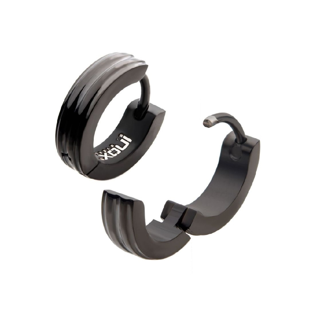 INOX™ Steel
4mm Huggies
Black IP  
