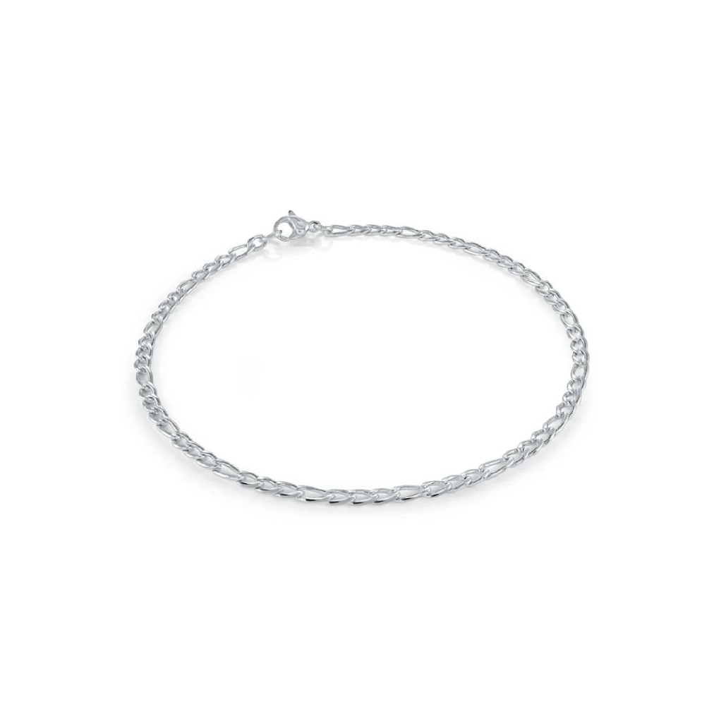 ITALGEM STEEL
3mm Figaro Chain Anklet
9    