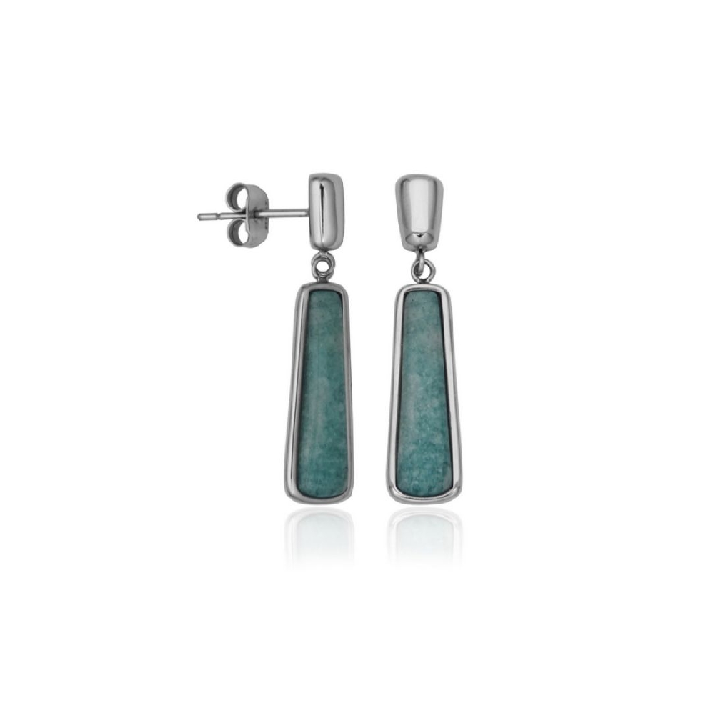 STEELX
Amazonite Drop Earrings
5.5x20mm
  