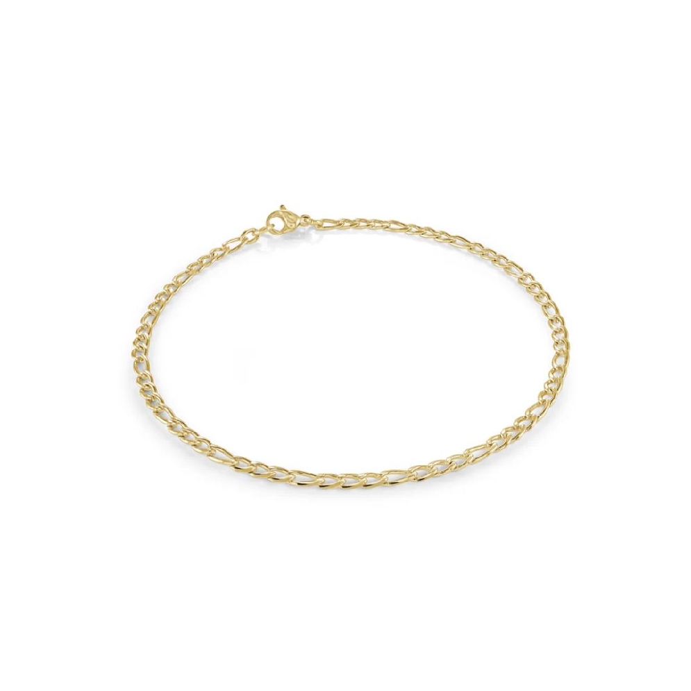 ITALGEM STEEL
Steel Chain Anklet
Gold IP Poli...