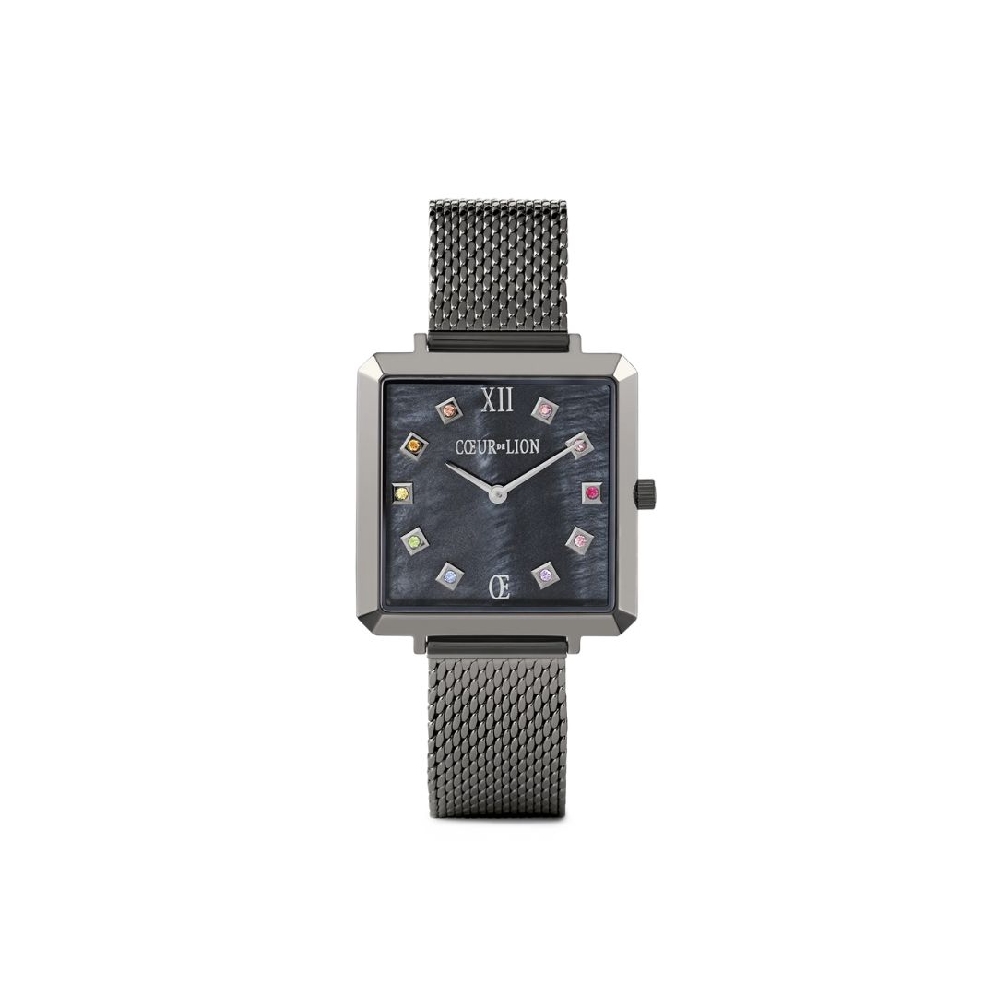 Coeur De Lion&trade; 
Iconic Cube Anthracite Watch...
