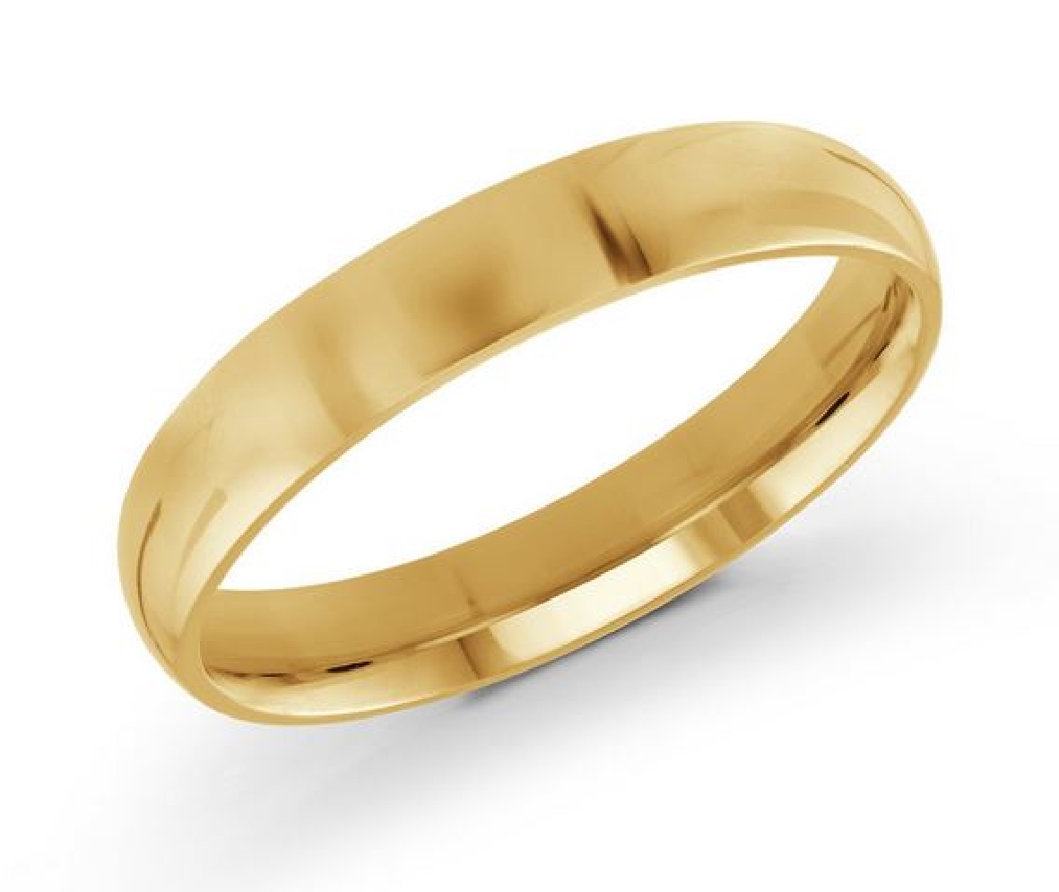 10Kt Yellow Gold Band
4mm X 1.2mm  