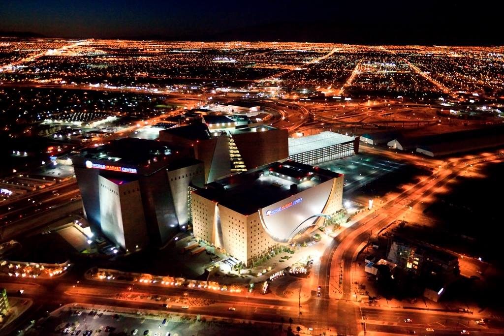 World Market Center, Las Vegas at Night